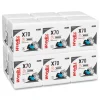 Hot X70 1/4-Fold 12-1/2 in. x 12 in. Cloths - White (76/Pack 12 Packs/Carton) Cleaning & Janitorial Supplies