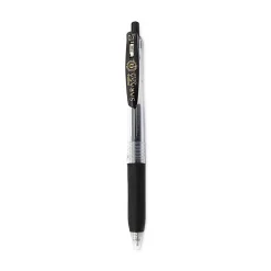 Hot 0.7 mm Medium Sarasa Retractable Clip Gel Pen - Black Ink, Clear/Black Barrel (1-Dozen) Pens, Pencils & Markers