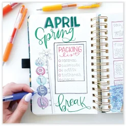 Hot 0.7 mm Medium Sarasa Retractable Clip Gel Pen - Black Ink, Clear/Black Barrel (1-Dozen) Pens, Pencils & Markers