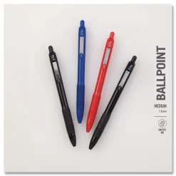 Discount 20620 Z-Grip Medium 1 mm Recycled Retractable Ballpoint Pen - Blue Ink/Blue Barrel (1-Dozen) Pens, Pencils & Markers
