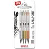 Best F-301 Signature Series Fine 0.7 mm. Retractable Ballpoint Pen - Black Ink/Assorted Earthy Tones Barrel (4/Pack) Pens, Pencils & Markers