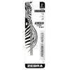 Outlet Fine 0.8 mm F-Series Conical Tip Ballpoint Stainless Steel Pen Refill - Black Ink (2/Pack) Pens, Pencils & Markers